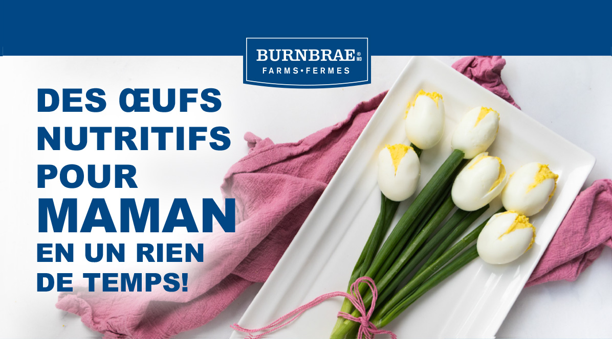 DES ŒUFS NUTRITIFS POUR MAMAN EN UN RIEN DE TEMPS!